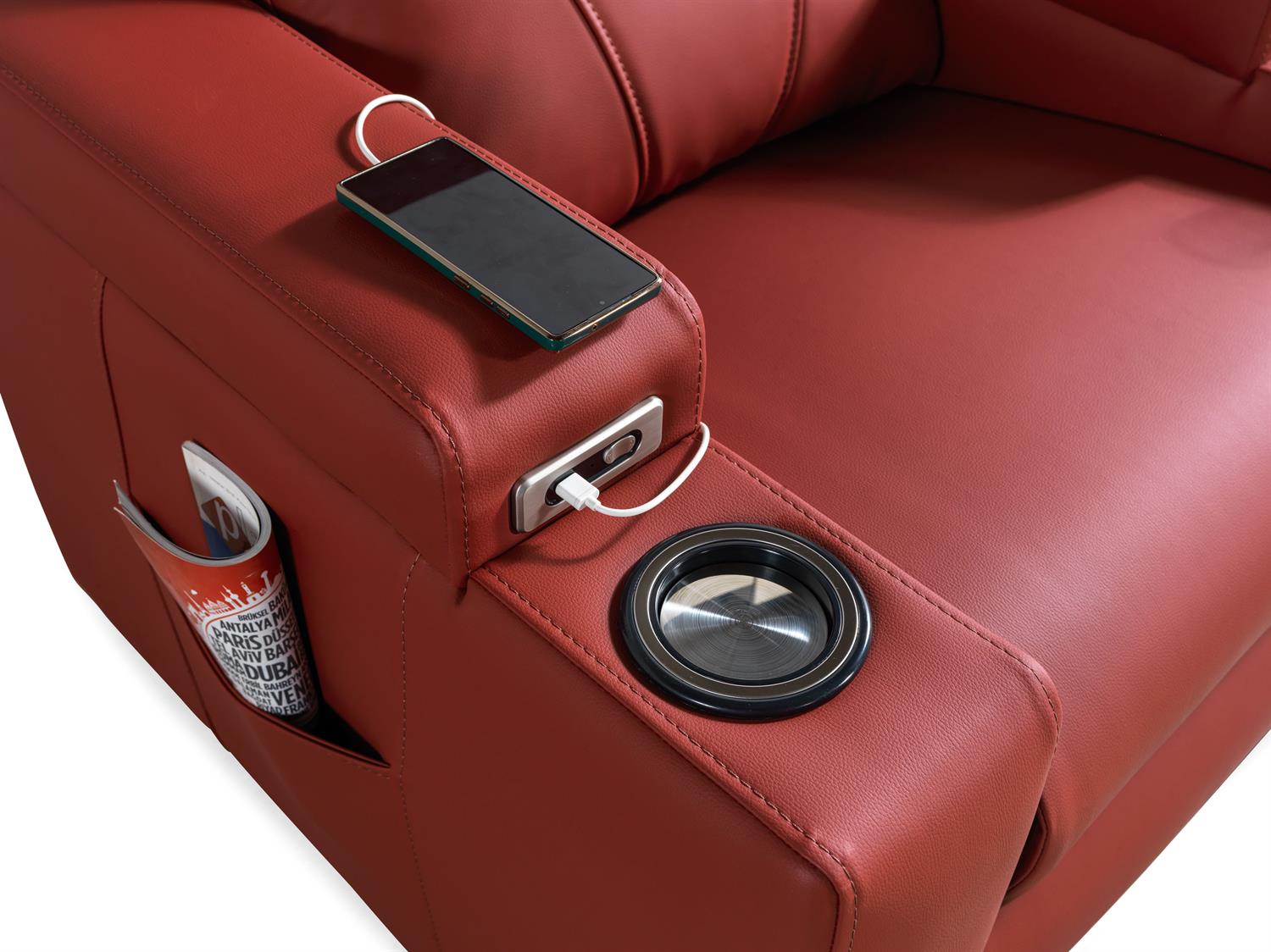 Dekorbizden Zero Tekli Ev Sinema Koltuğu  Masajlı