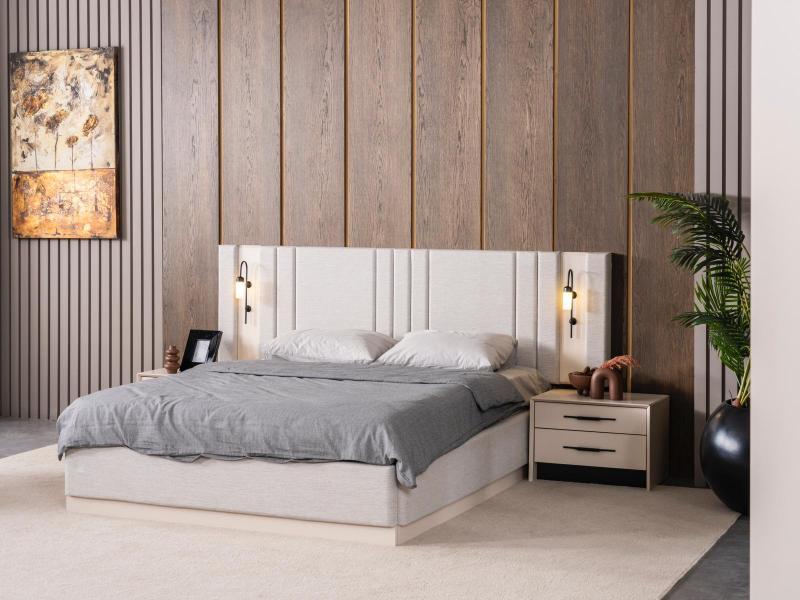 Dekorbizden Zümrüt Yatak Odası Karyola