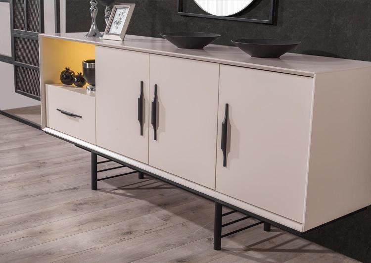 Dekorbizden Zümrüt Yemek Odası Takımı 