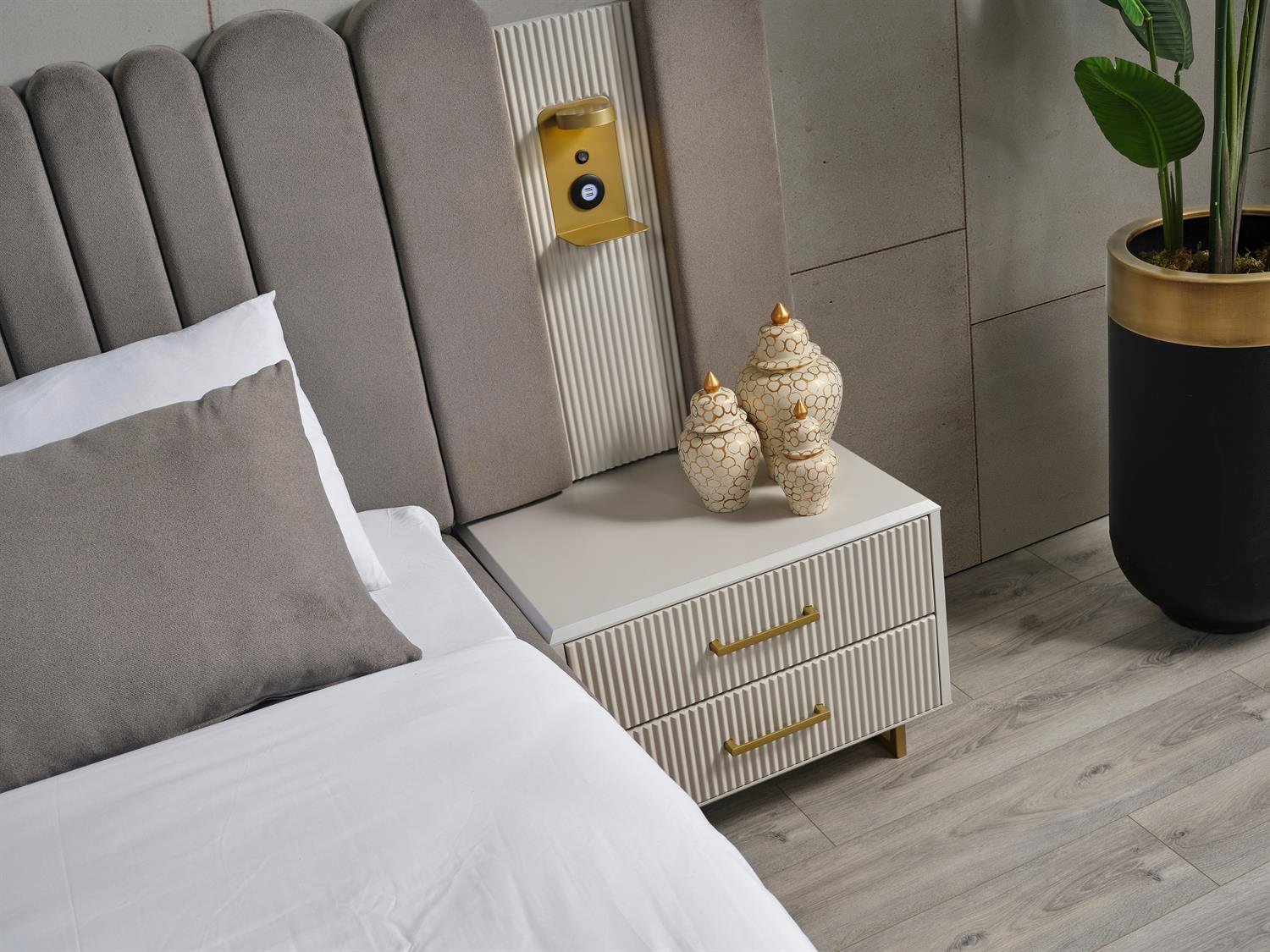 Gold Line Yatak Odası Komodin