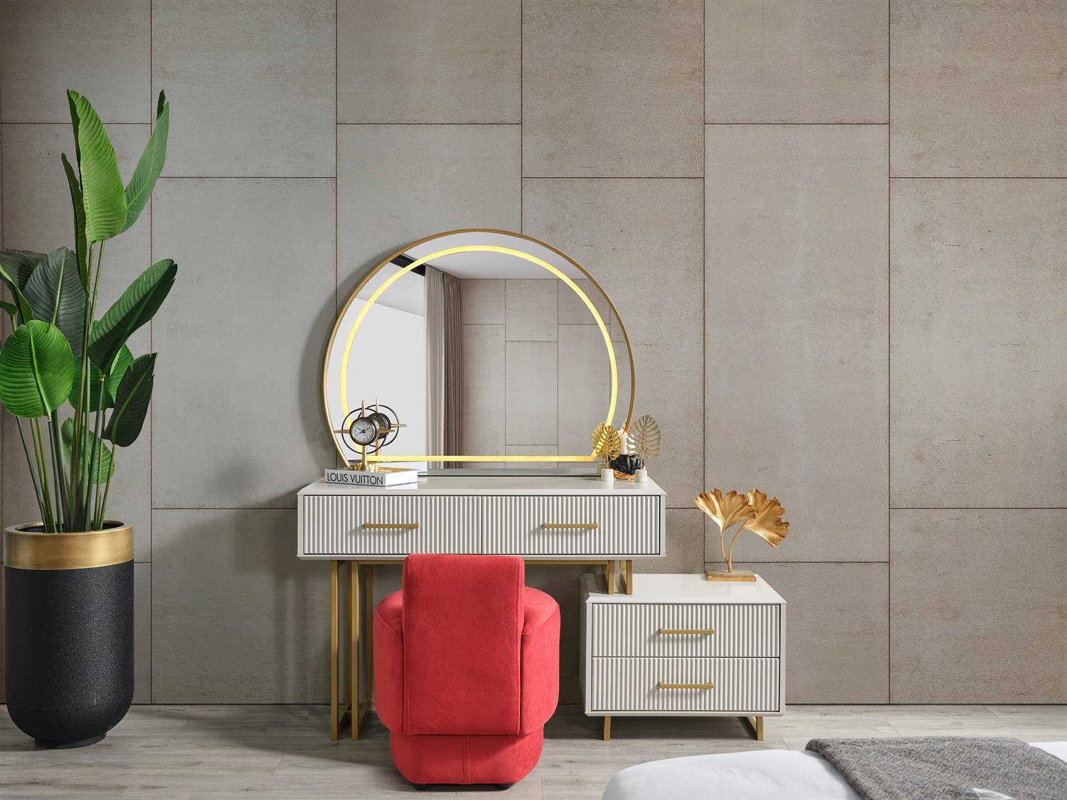 Gold Line Yatak Odası Şifonyer