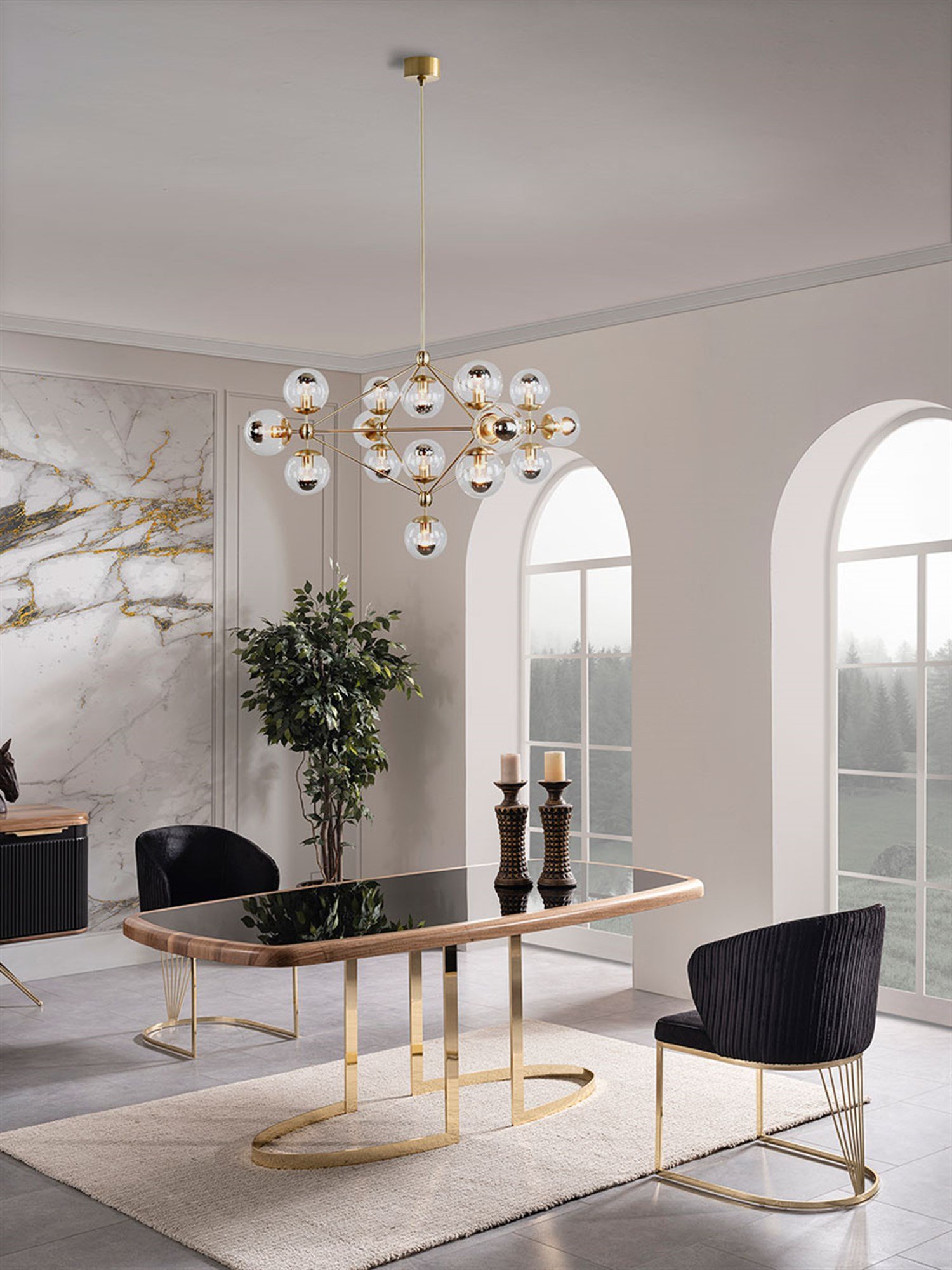 Hermes Yemek Odası Sandalye 6'lı
