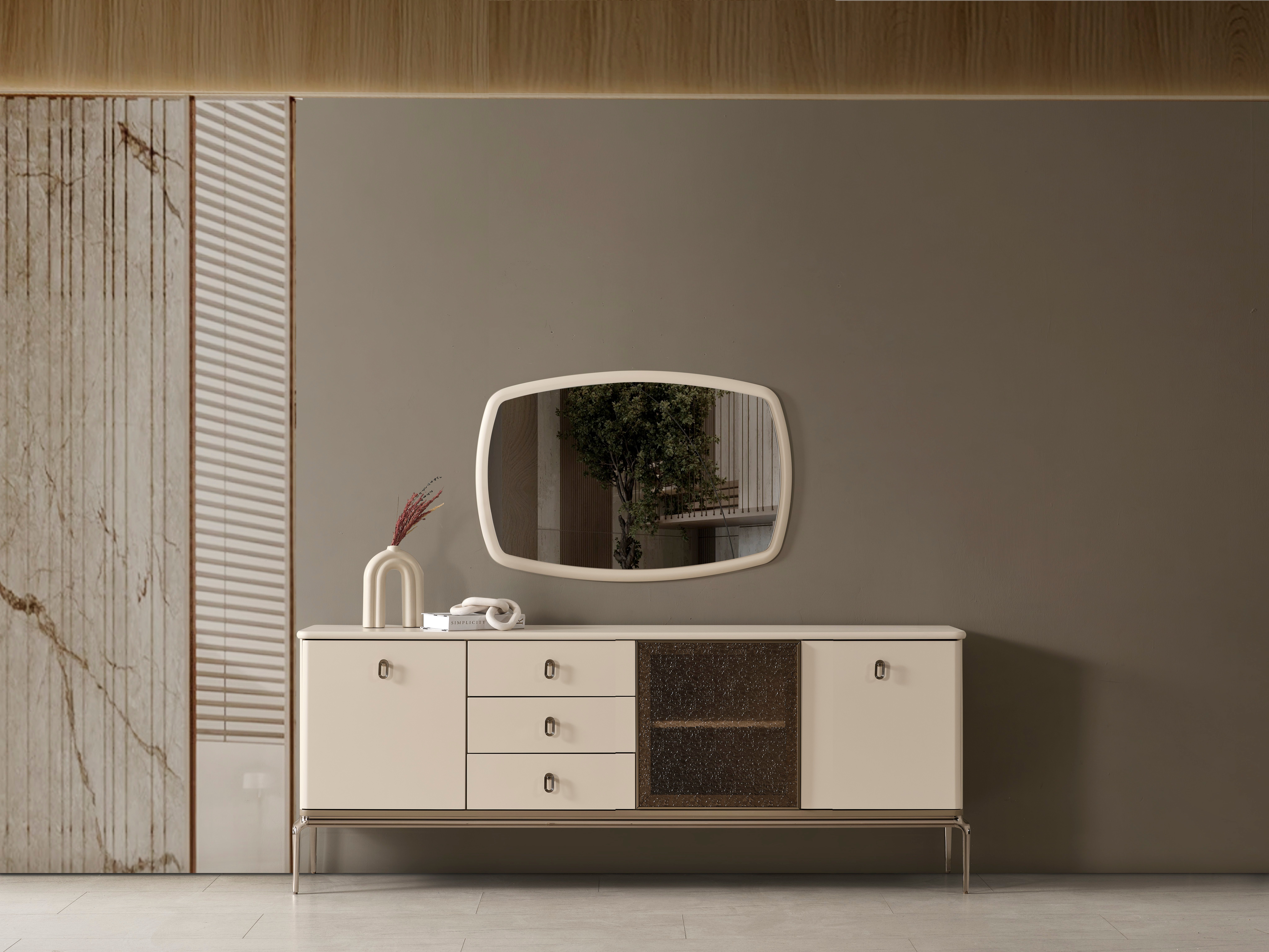 İmza Konsol Camlı (%100 mdf)