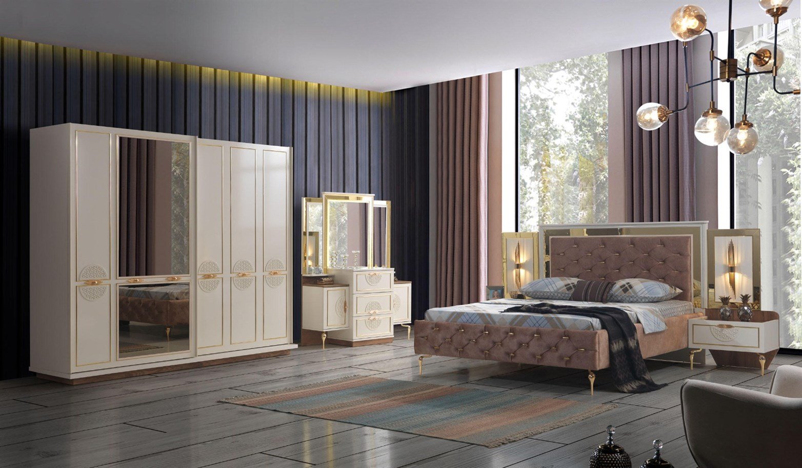İpek Yatak Odası Gardrop 