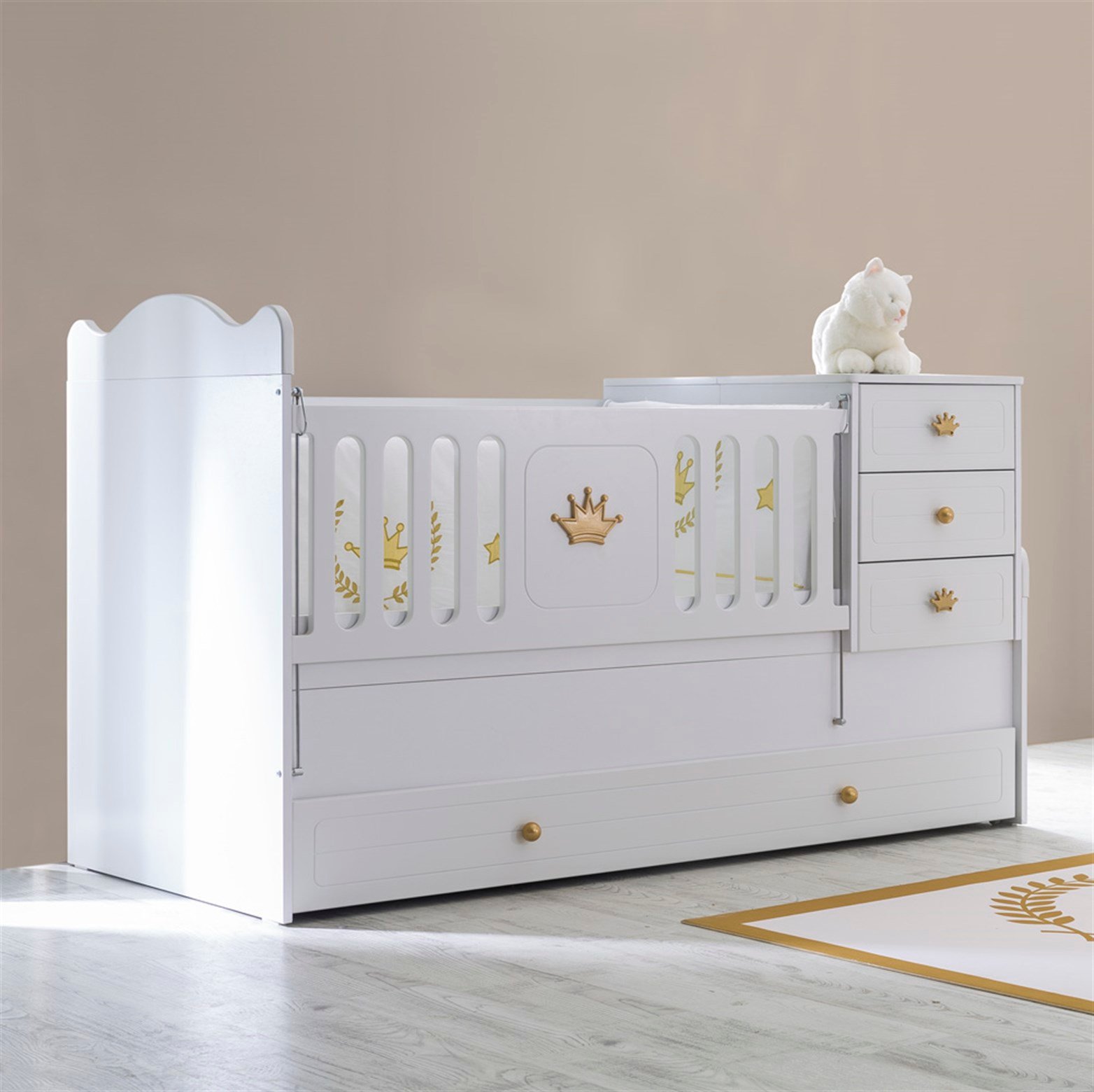 Kupon Kral Altın Bebek Odası Takımı