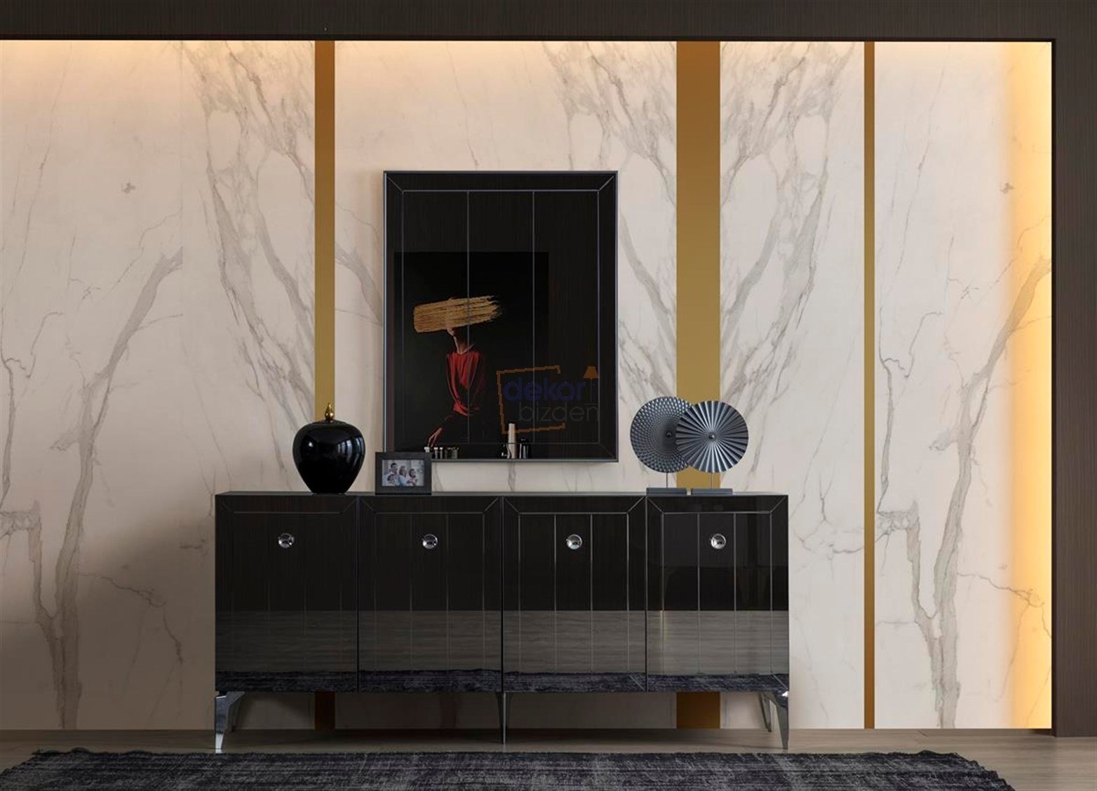 Lexus Yemek Odası Takımı Gri