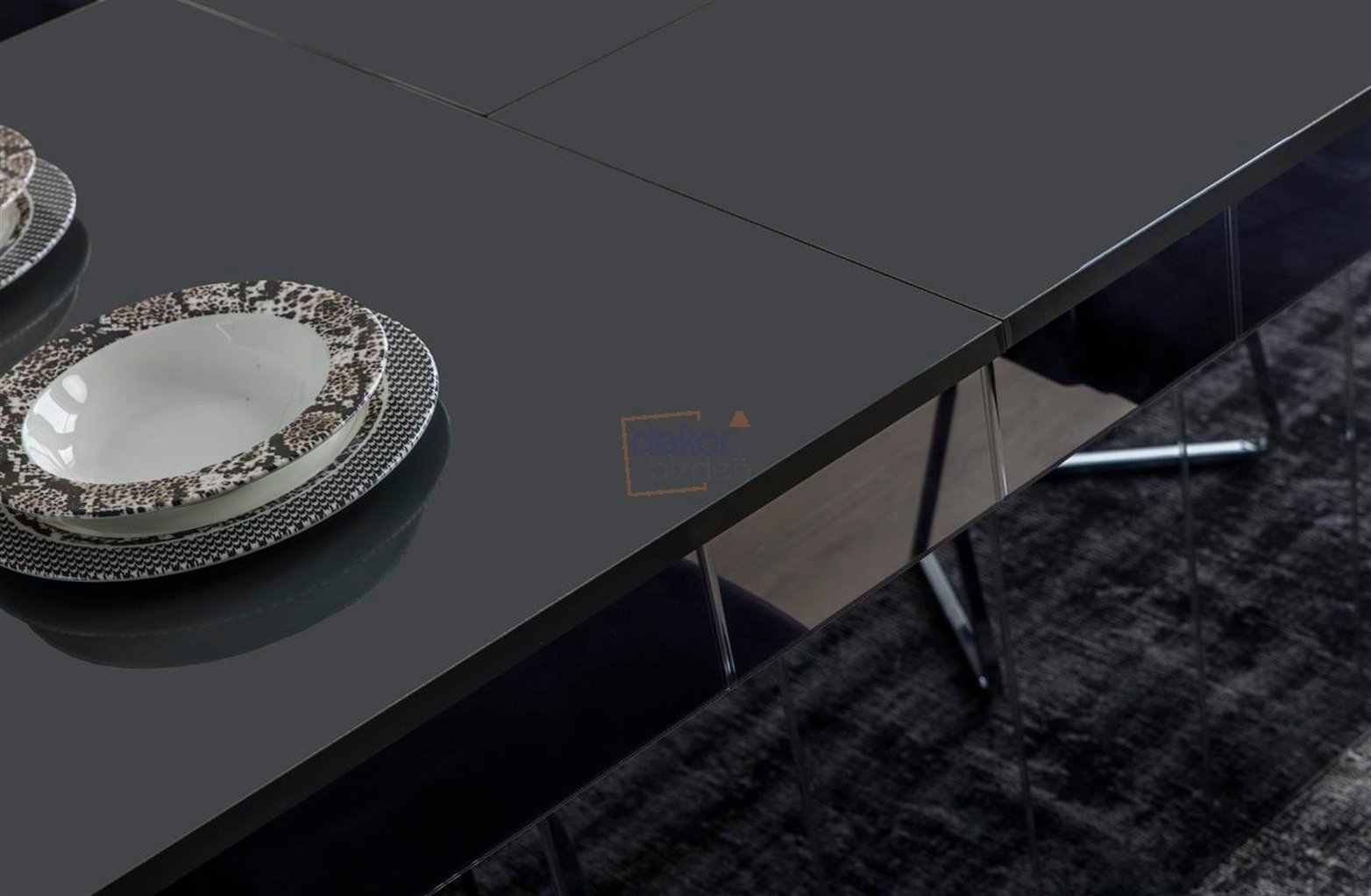 Lexus Yemek Odası Takımı Gri