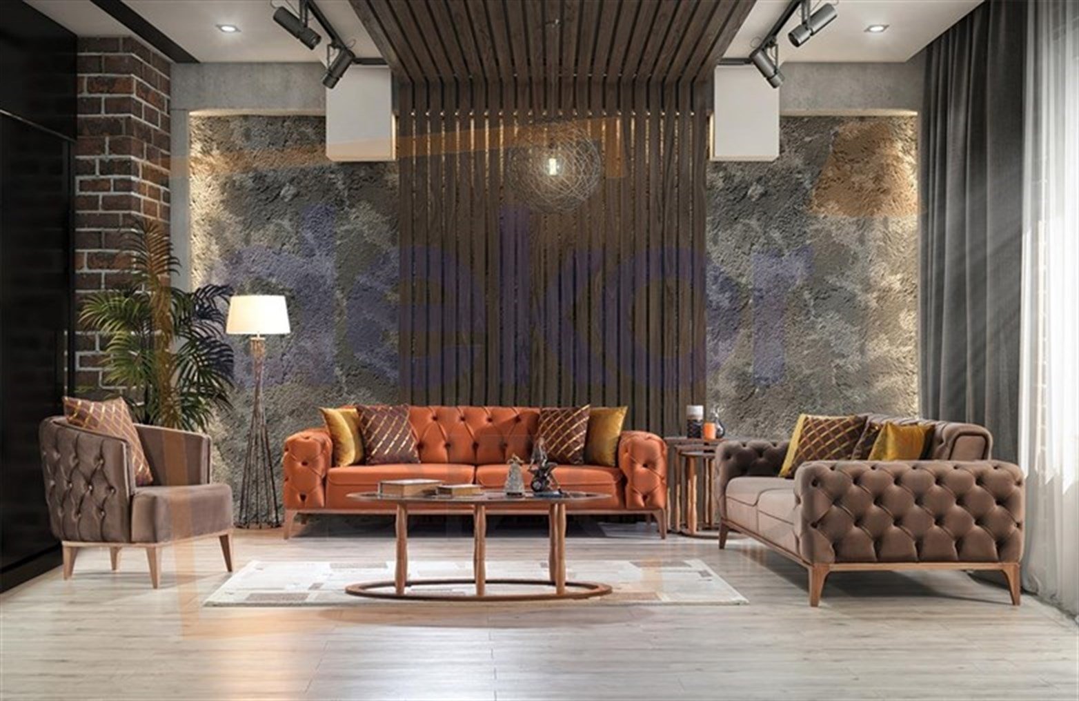 Lila Koltuk Takımı