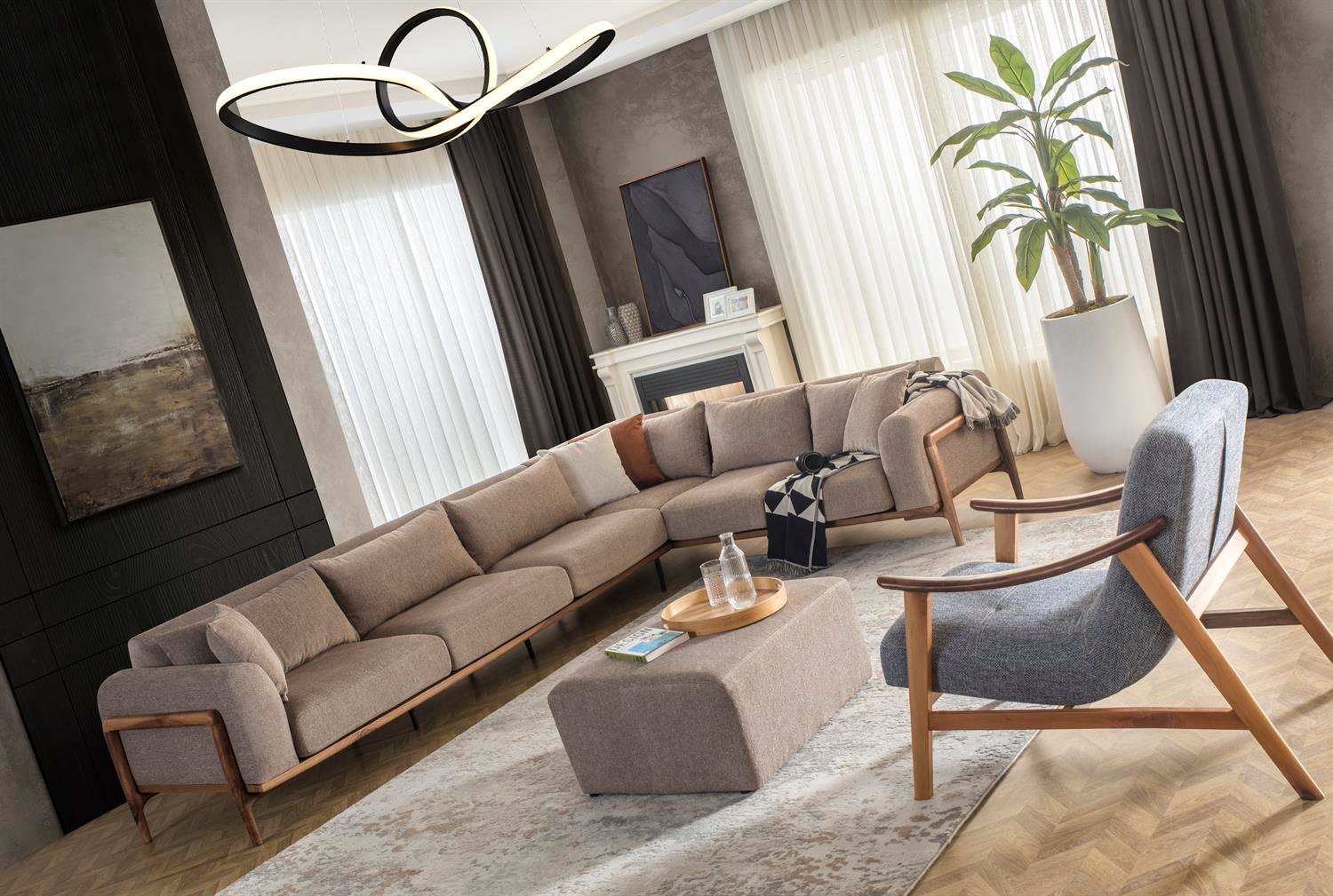 Loft Köşe Koltuk Takımı 