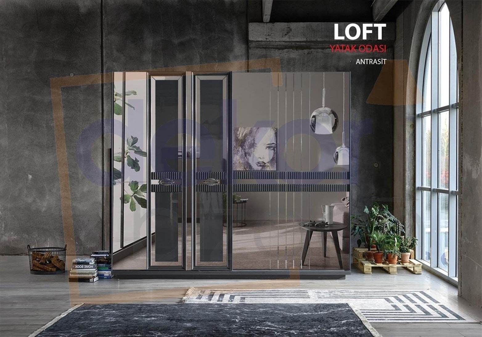 Loft Yatak Odası Takımı