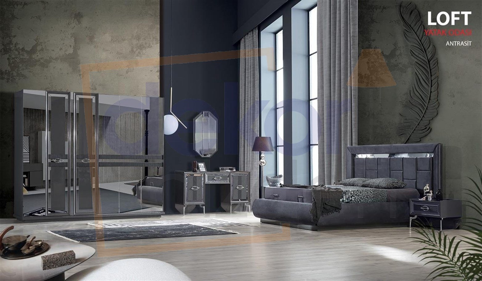 Loft Yatak Odası Takımı