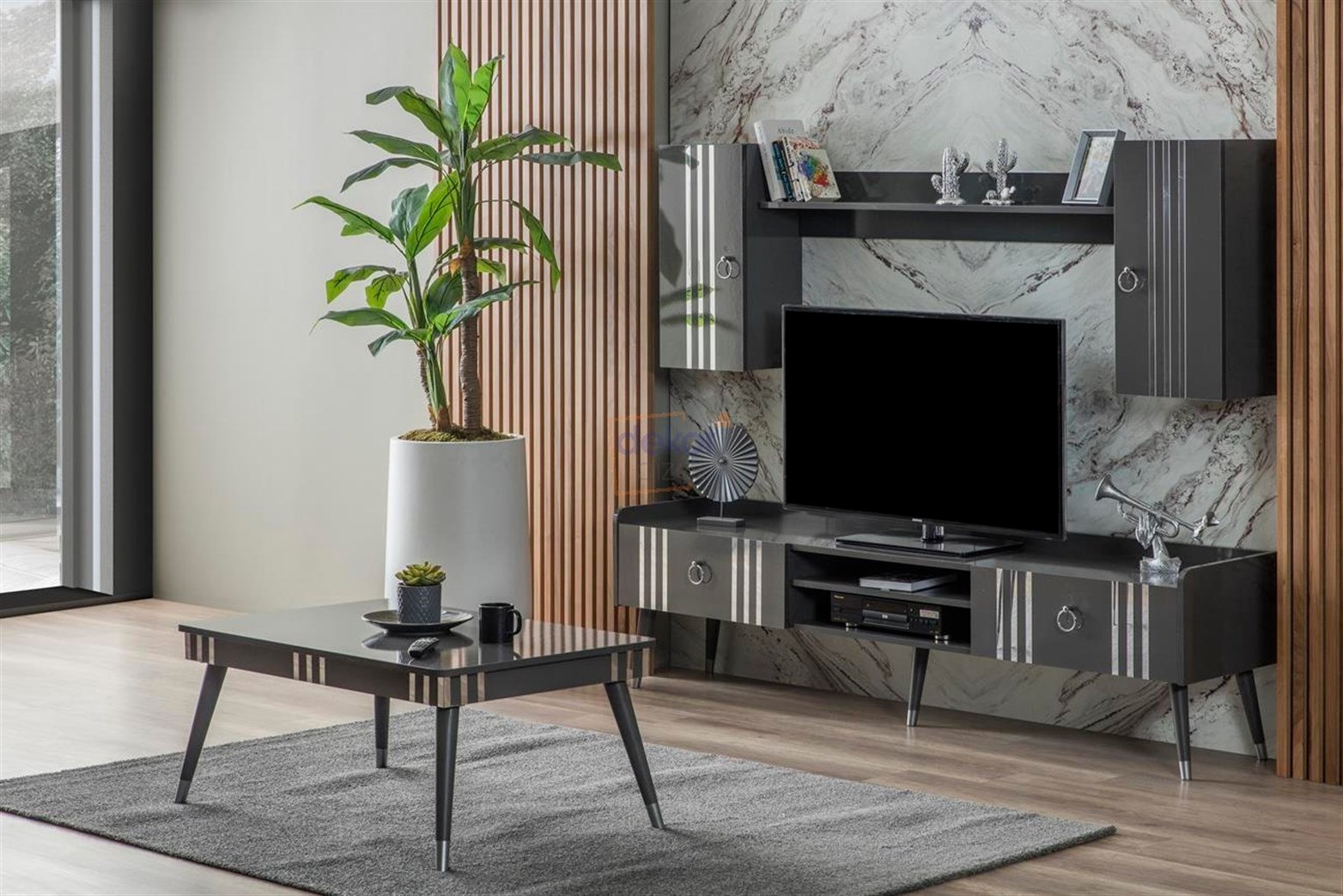 Lotus Orta Sehpa Antrasit