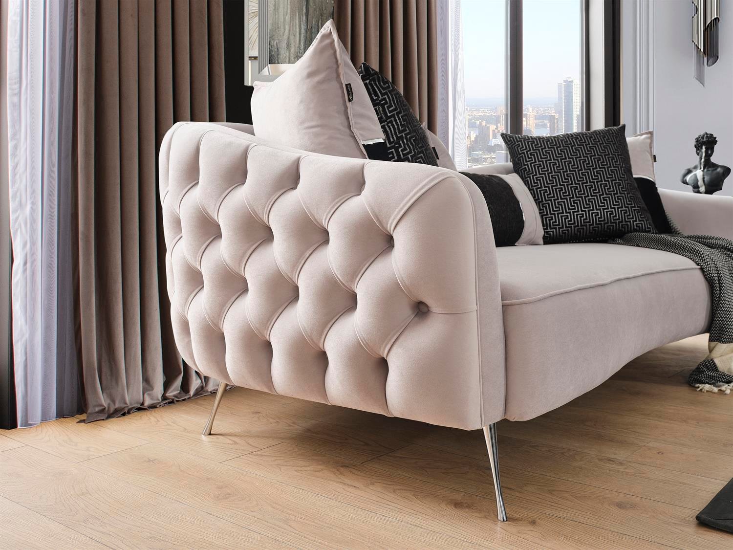 Lounge Krem Koltuk Takımı