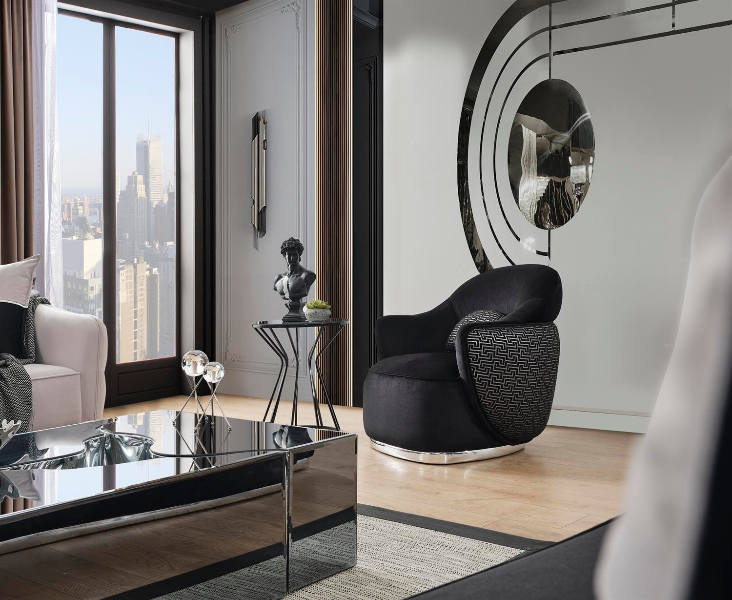 Lounge Krem Koltuk Takımı