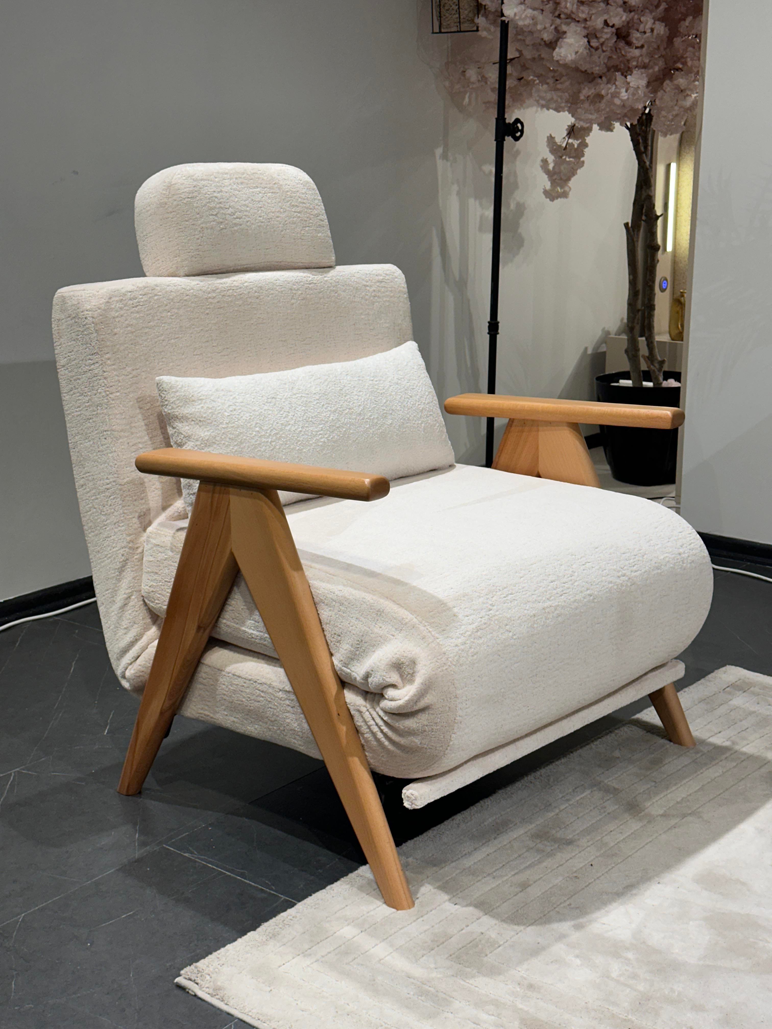 Medi Katlanır Yataklı Berjer