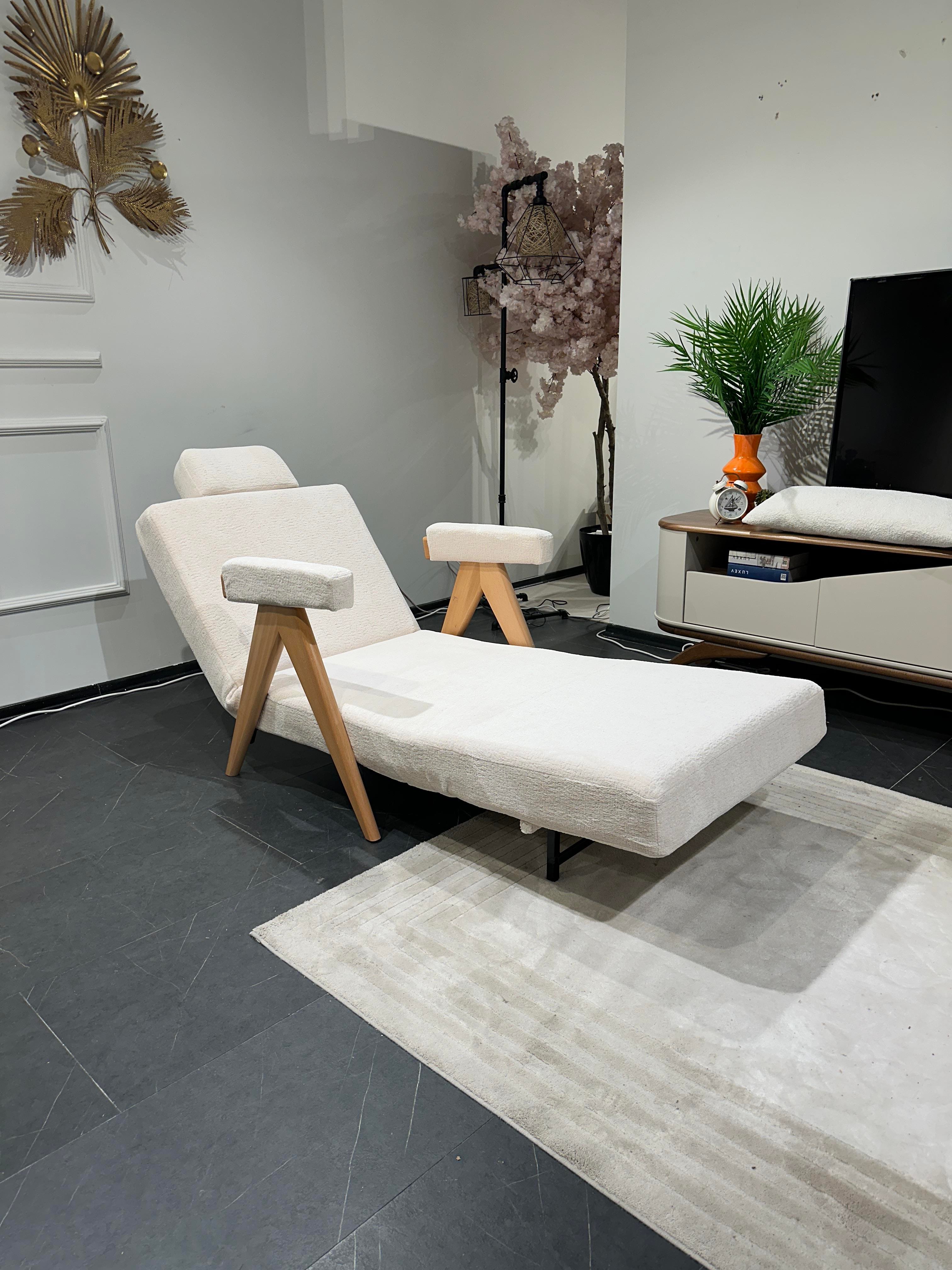 Medi Katlanır Yataklı Berjer