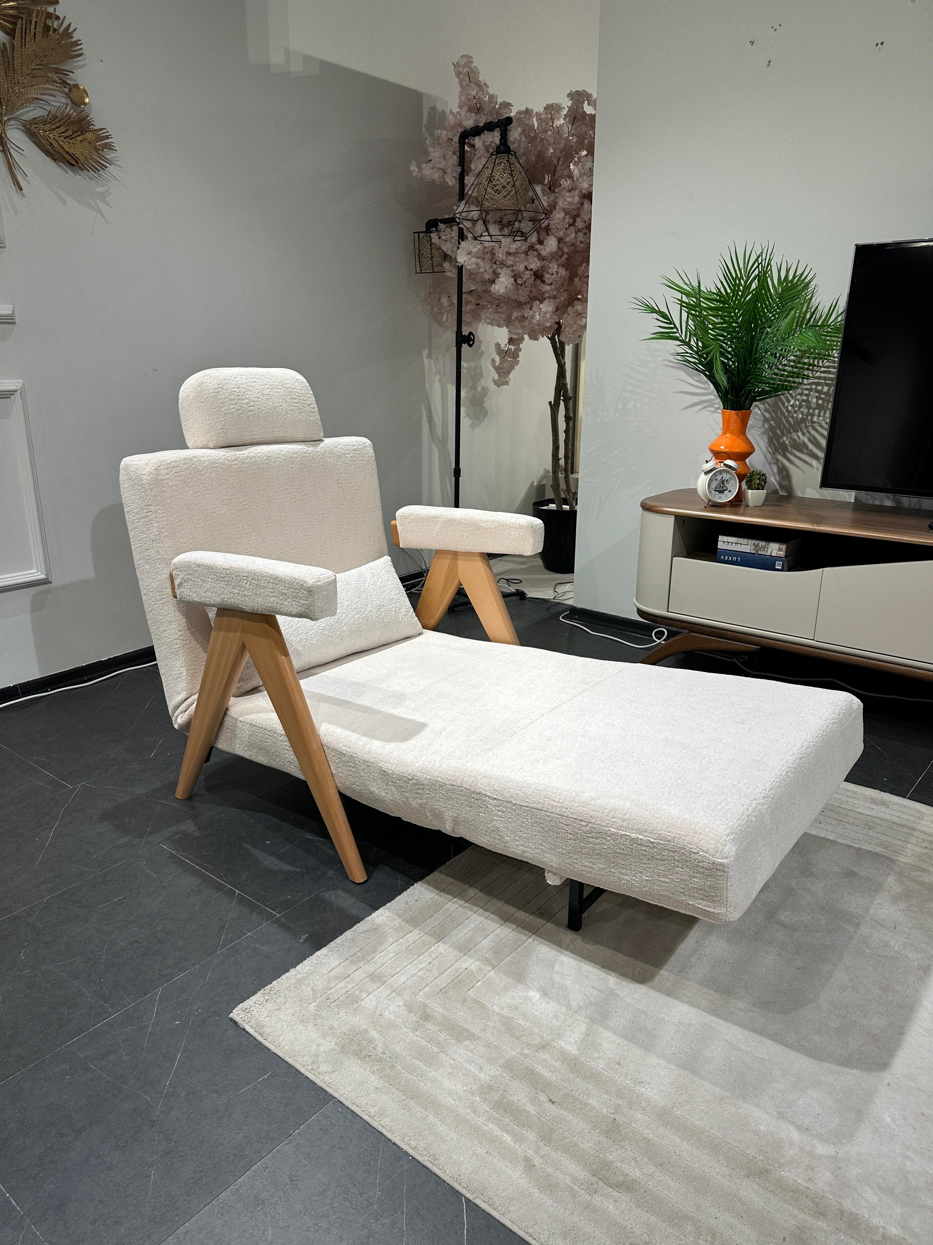 Medi Katlanır Yataklı Berjer