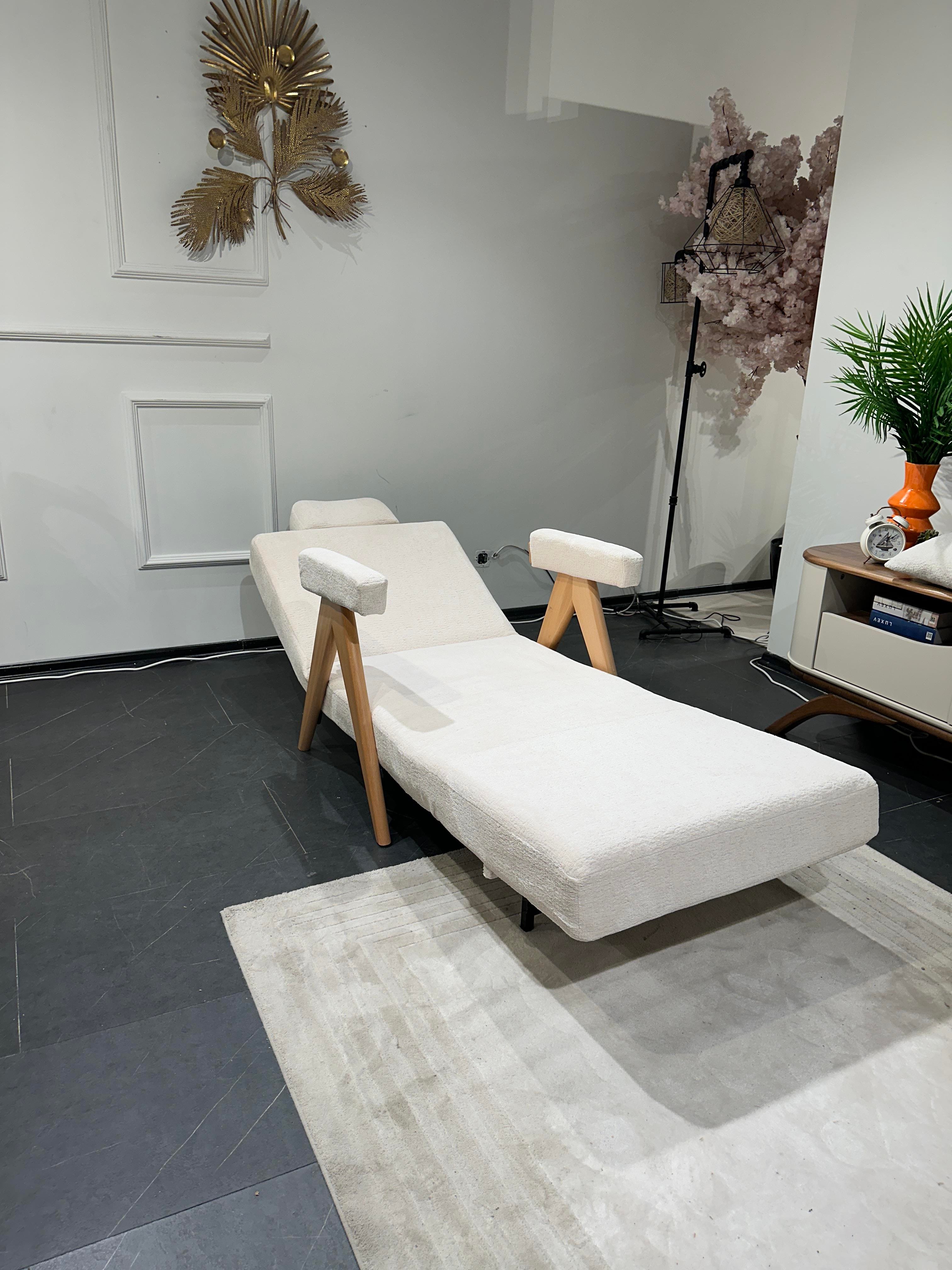 Medi Katlanır Yataklı Berjer