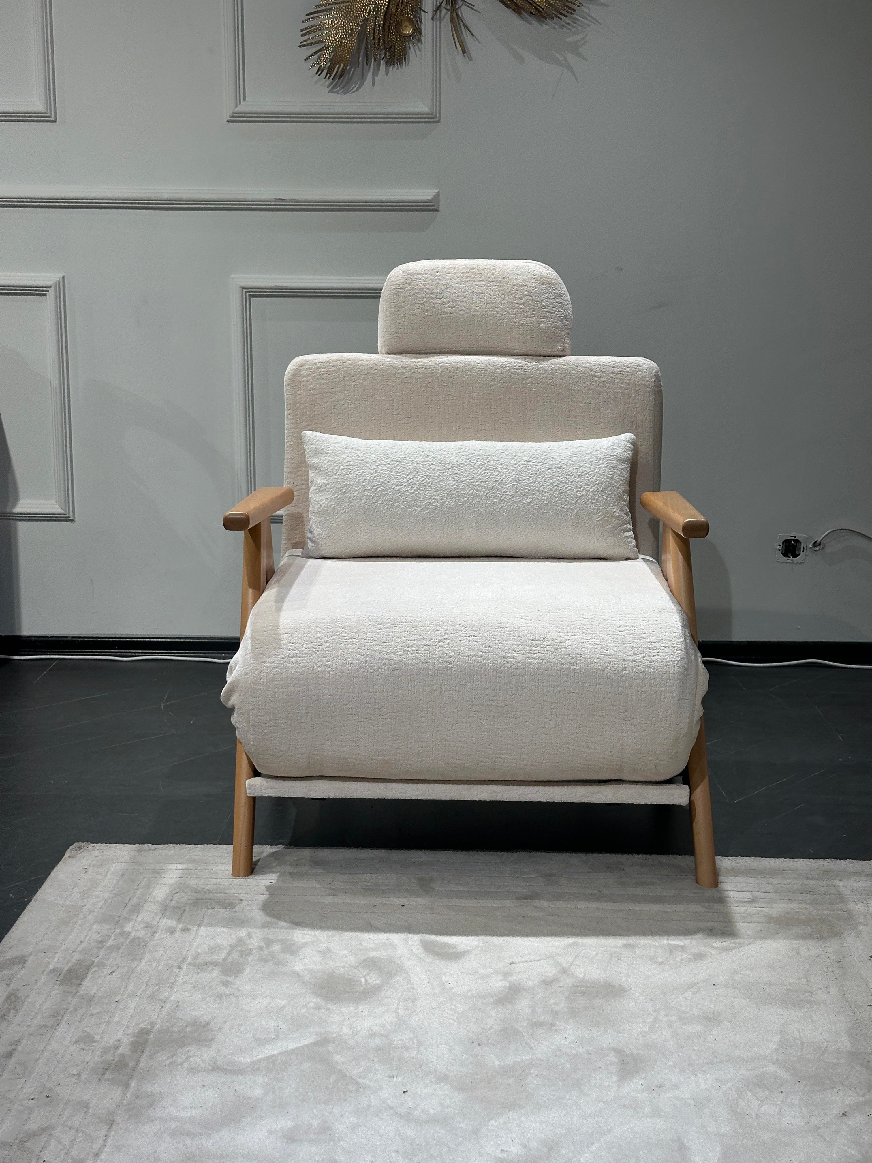 Medi Katlanır Yataklı Berjer