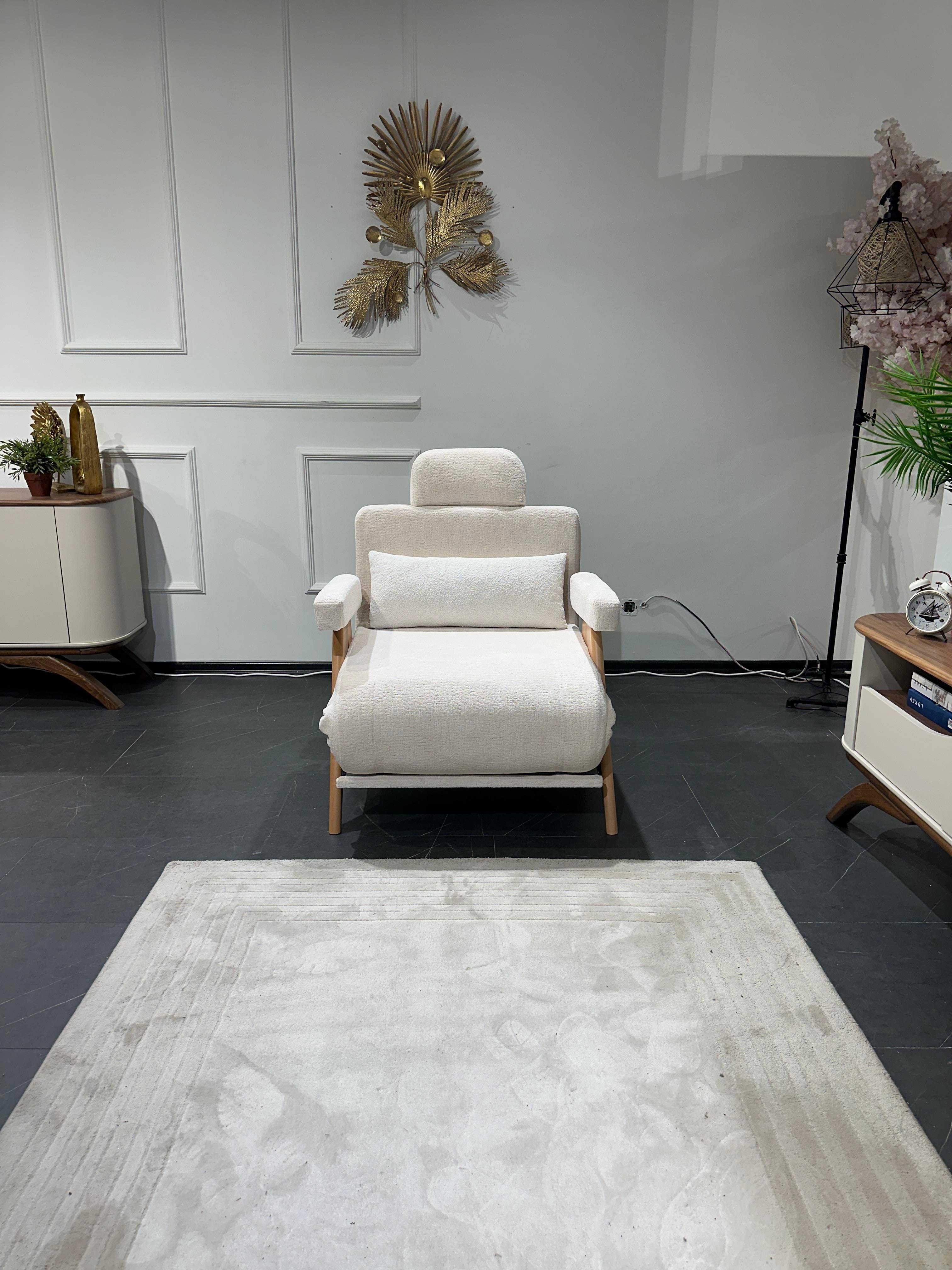 Medi Katlanır Yataklı Berjer