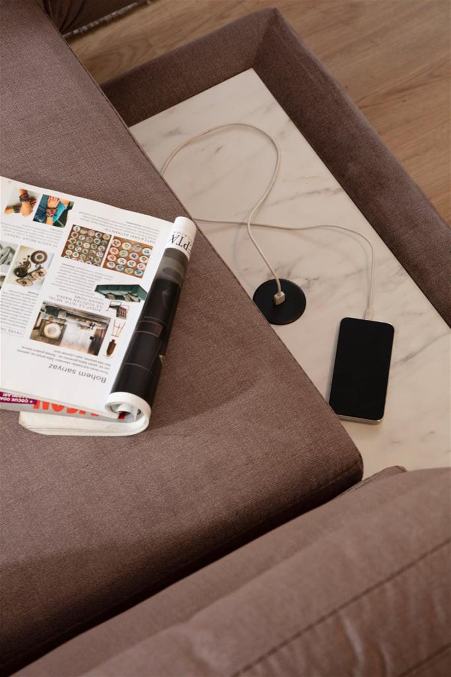 Milano Koltuk Takımı Kahve 