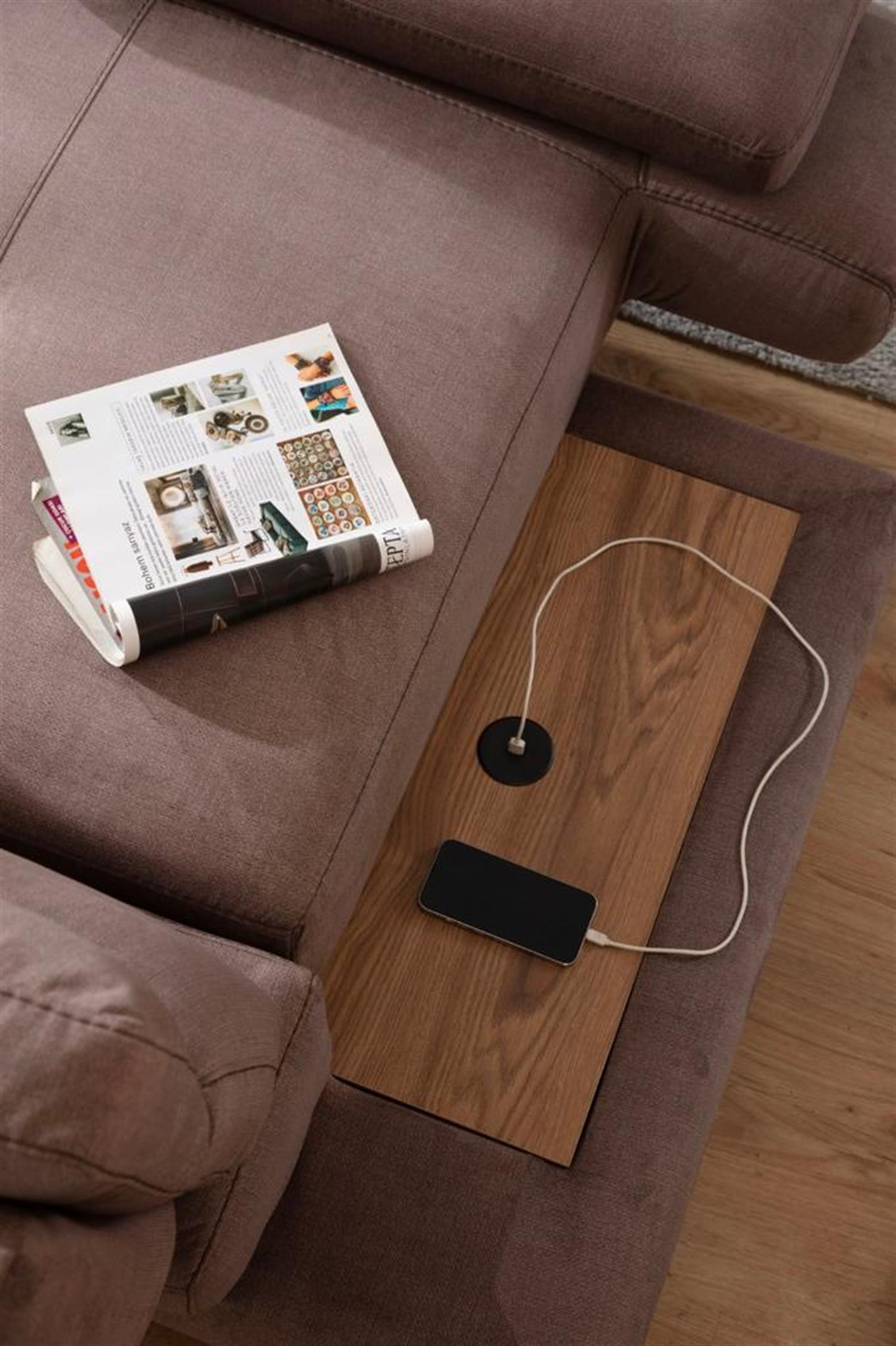 Milano Koltuk Takımı Kahve 