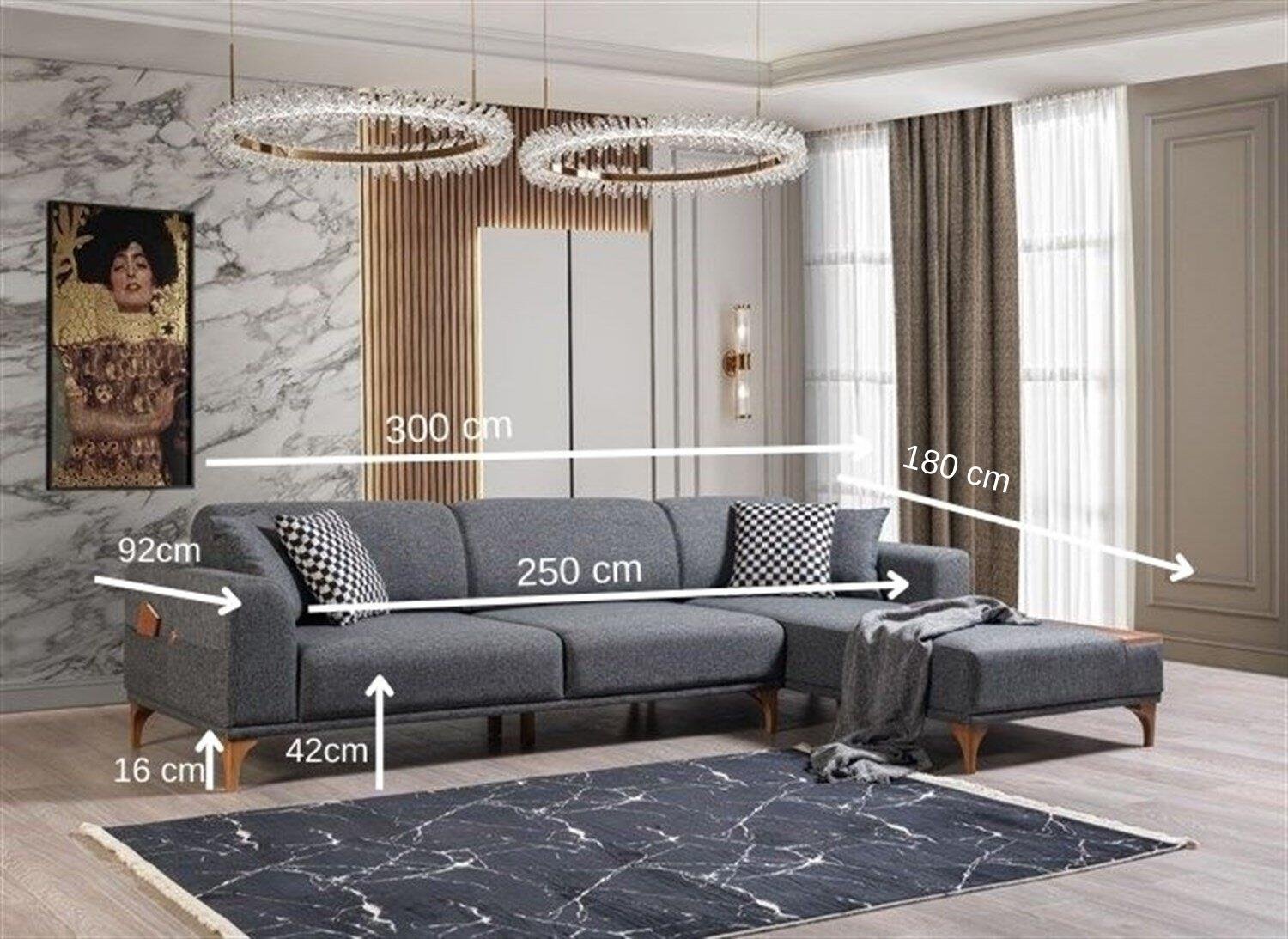 Moda Köşe Koltuk Takımı