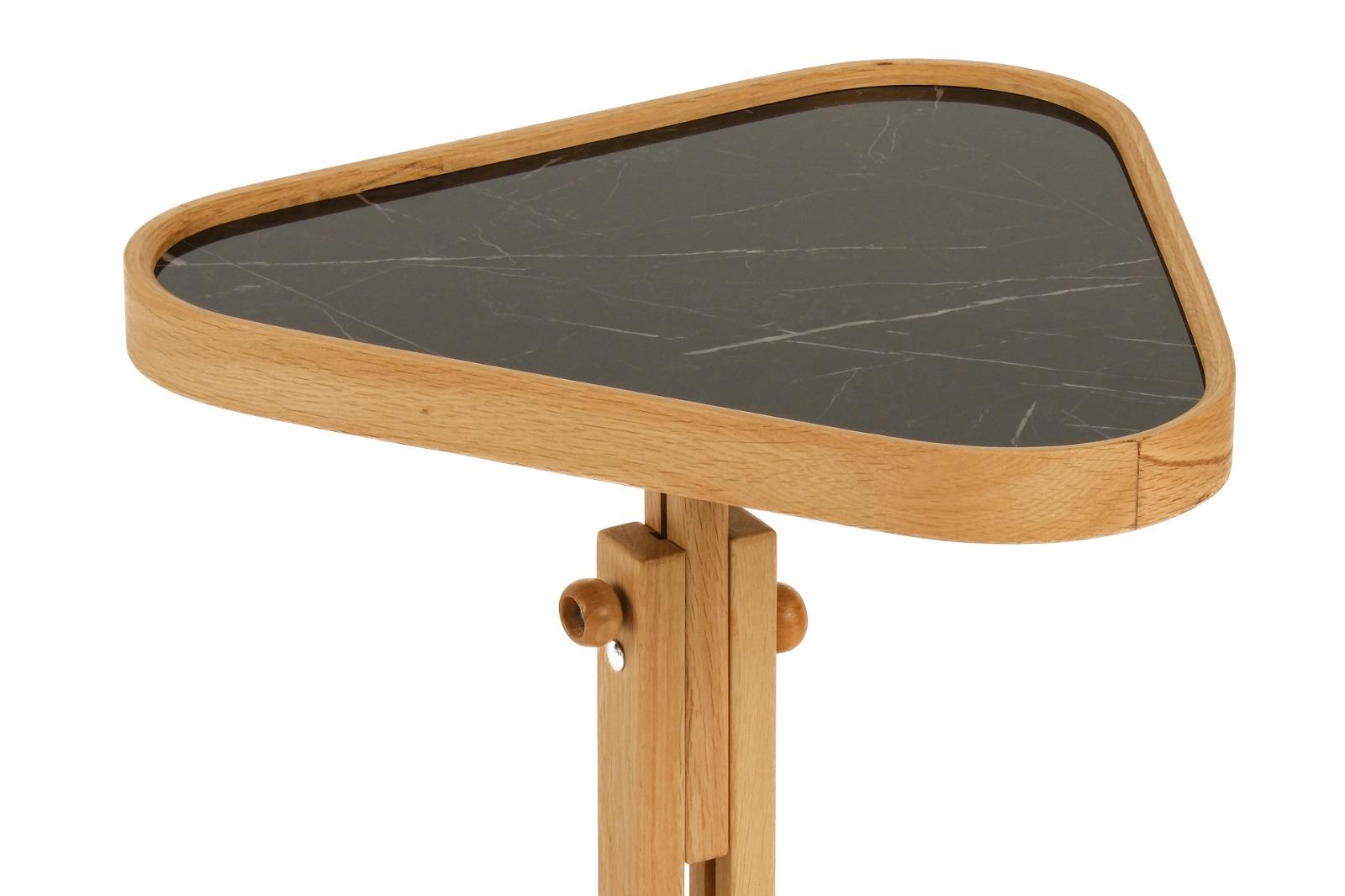 Opus Üçgen Meşe SM Sehpa