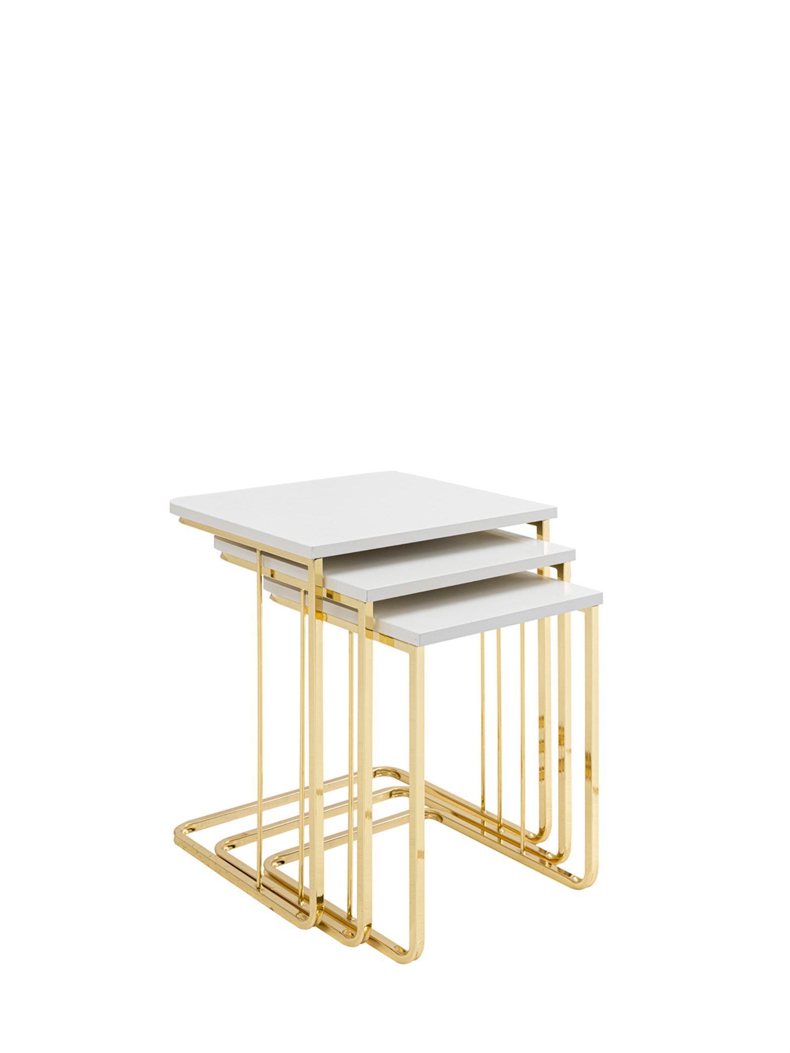 Orion Ekru Gold Zigon Sehpa