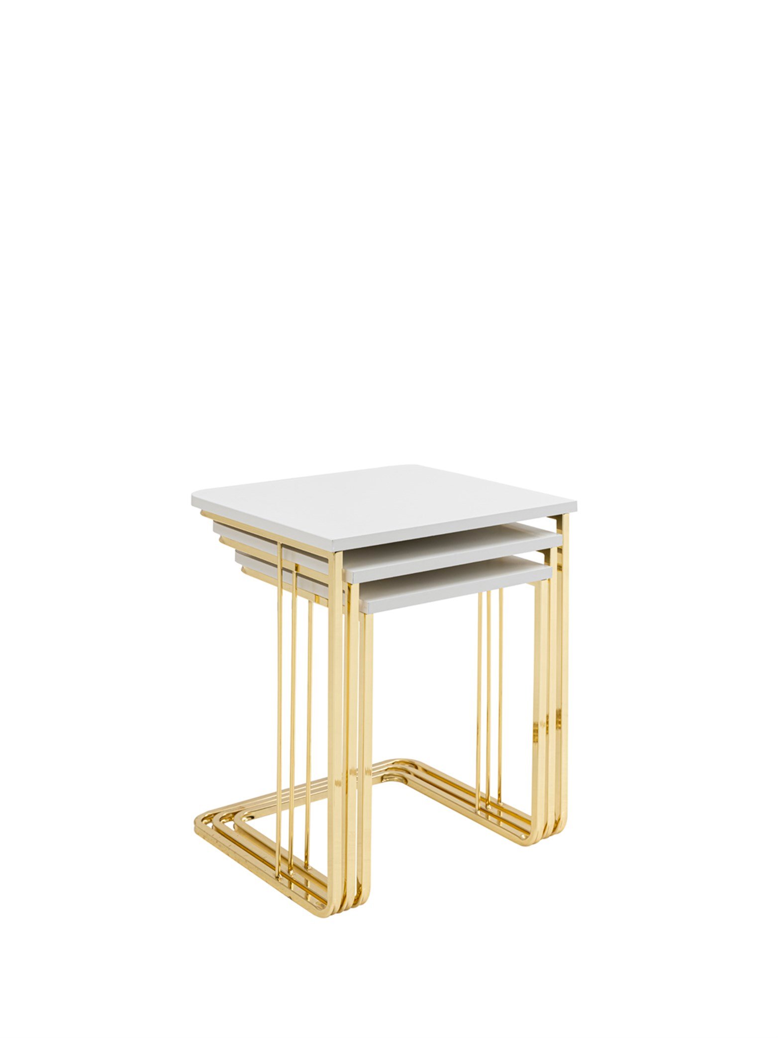 Orion Ekru Gold Zigon Sehpa