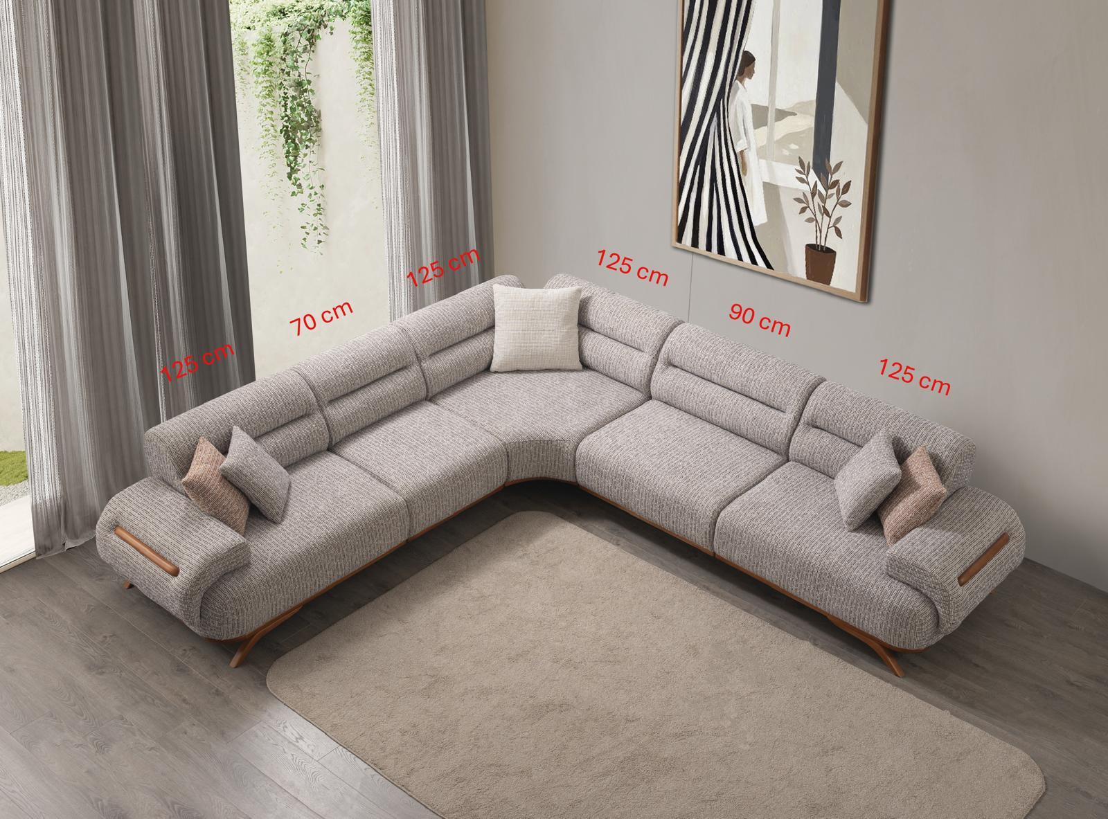 Parma Köşe Koltuk (3 modüllü) 