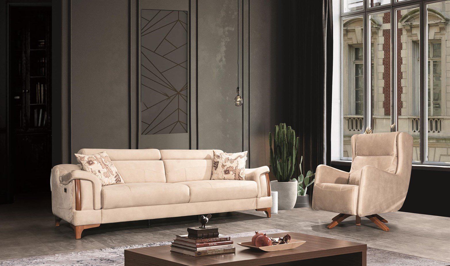 Rio Evo Üçlü Koltuk