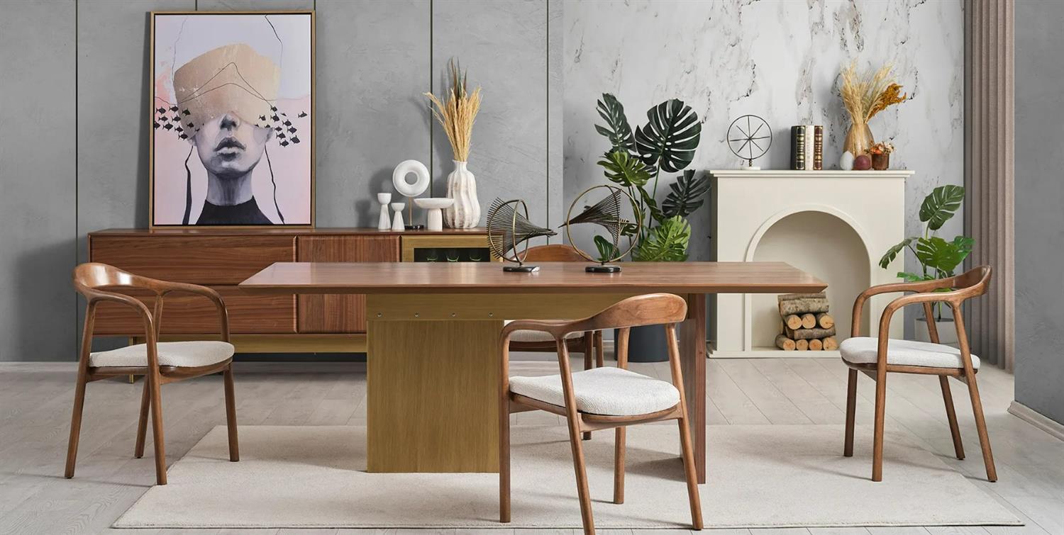 Solid Yemek Odası Takımı