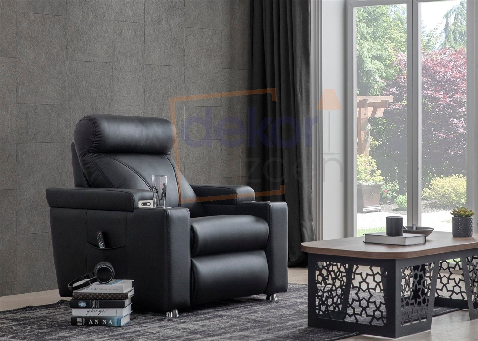 Tekli Ev Sinema Koltuğu M - Plus Masajlı