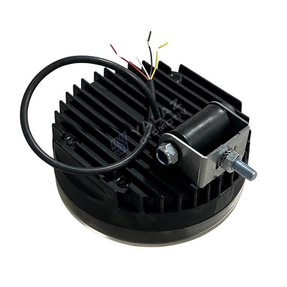 12V-24V LED LAMBA OFF-ROAD YUVARLAK (182*69 MM) (SİYAH) LEDLİ SARI-BEYAZ