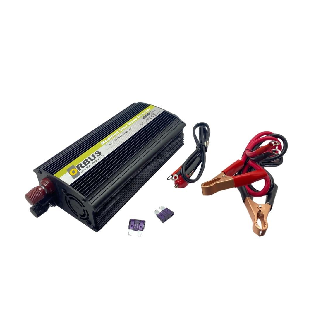 ORBUS 12V DC > 230V AC İNVERTER 600W (MODİFİYE) (ÇAKMAK FİŞLİ-MAŞALI)