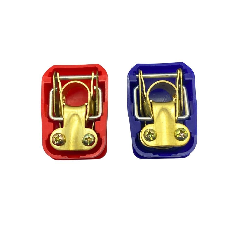 KUTUP BAŞI PLASTİK KAPAKLI MANDALLI TAKMATİK (+ -) MARİN