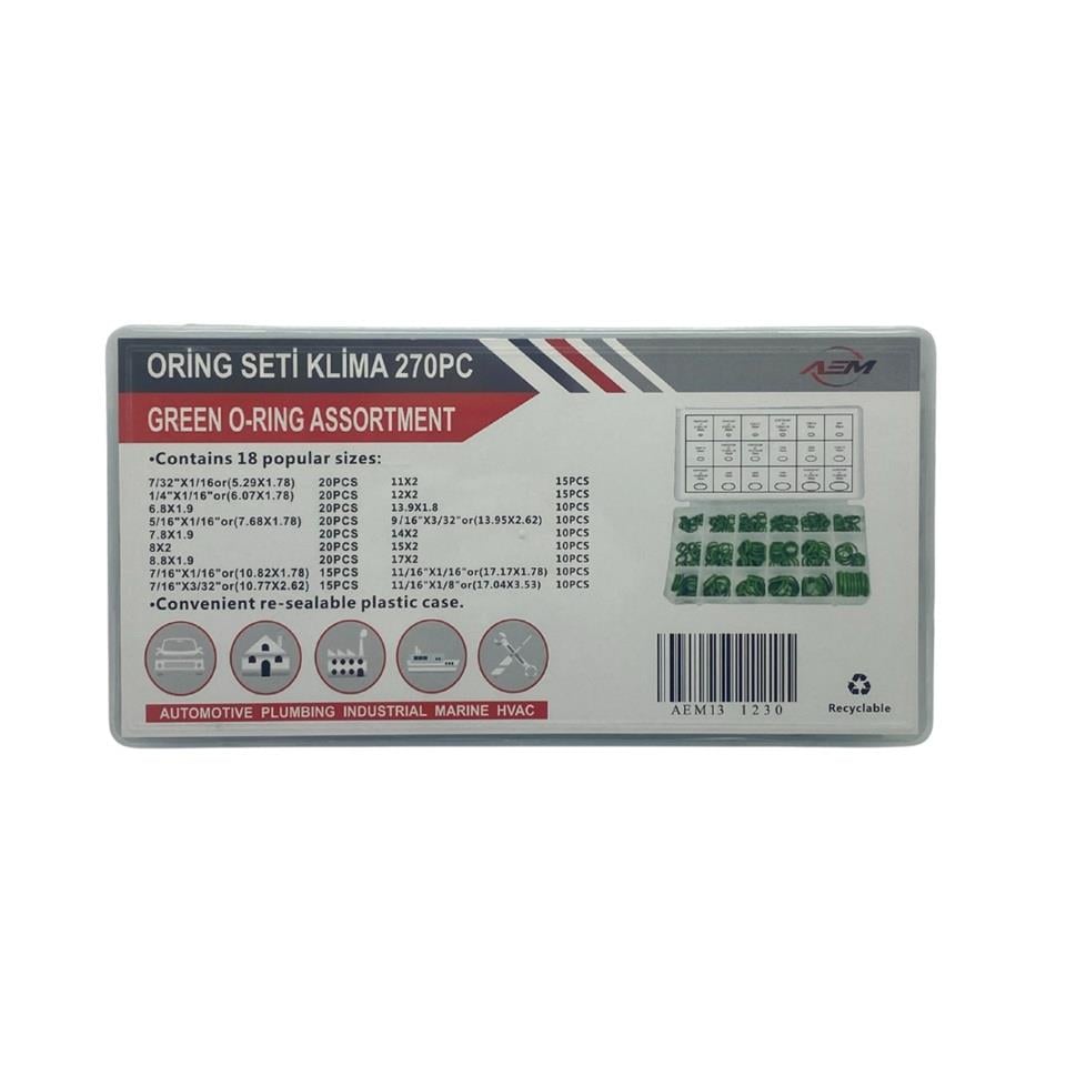 KLİMA ORİNG SETİ (UNIVERSAL) (270 AD)