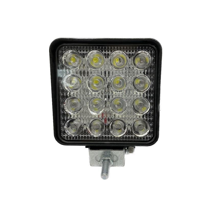 NIKEN 9V-48V ÇALIŞMA LAMBASI KARE (16 LEDLİ) (108*108*40 MM)