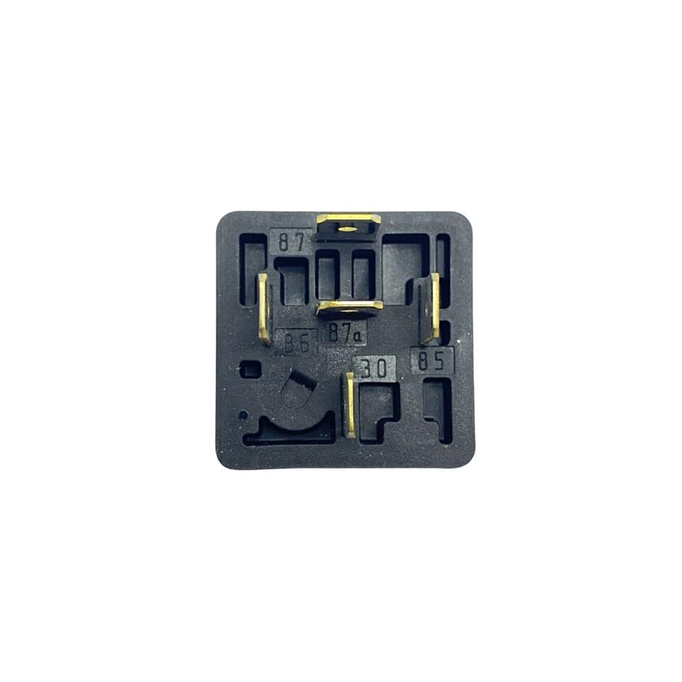 BOSCH 12V RÖLE 5 UÇLU 20 A (ÇİFT PLATİN) (DİRENÇLİ) (30-85-86-87-87a)
