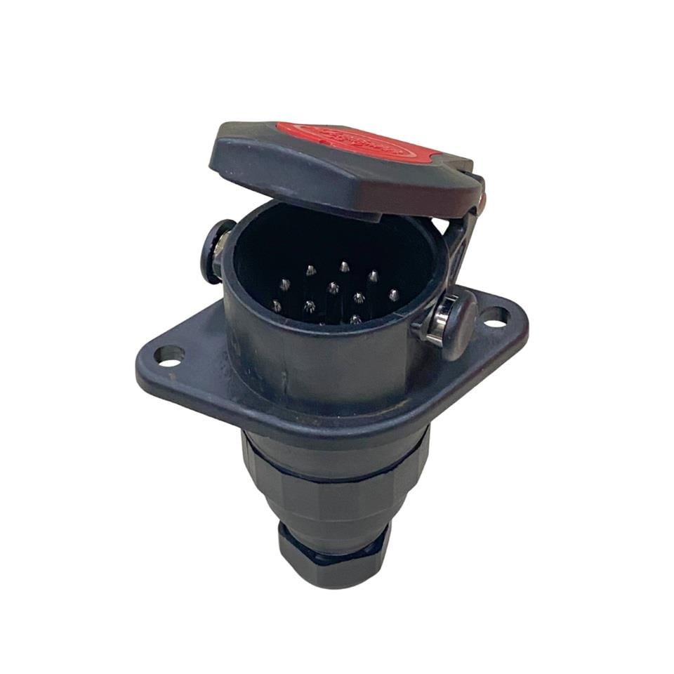 TIR DORSE ELEKTRİK SOKETİ (RÖMORK FİŞİ) (15'Lİ DİŞİ)