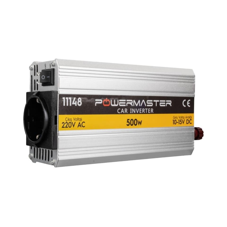 12V DC > 220V AC İNVERTER 500W (MODİFİYE) (MAŞALI)