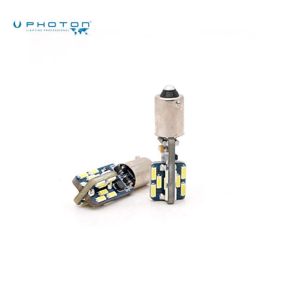 PHOTON 12V H21 AMPUL 15 LEDLİ BEYAZ CANBUS (2 AD)
