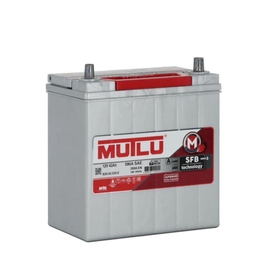 MUTLU 12V 42 AH AKÜ SFB 350 A (EN) (196*134*222) (İNCE KUTUP DÜZ)