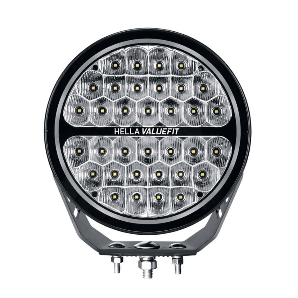 HELLA 12V-24V LED LAMBA 170 W OFF-ROAD YUVARLAK SUPERNOVA 2.0 8400 LÜMEN 5700K (238*250*87 MM)