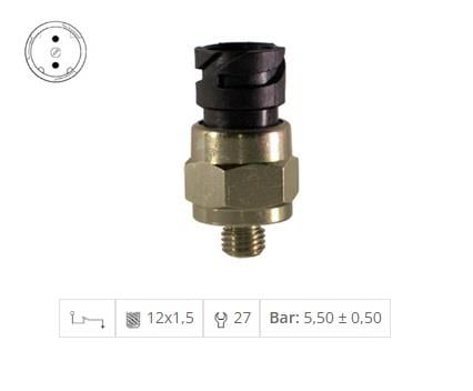 HAVA İKAZ İMDAT MÜŞÜRÜ 12X1.5/5,5 BAR MERCEDES AXOR