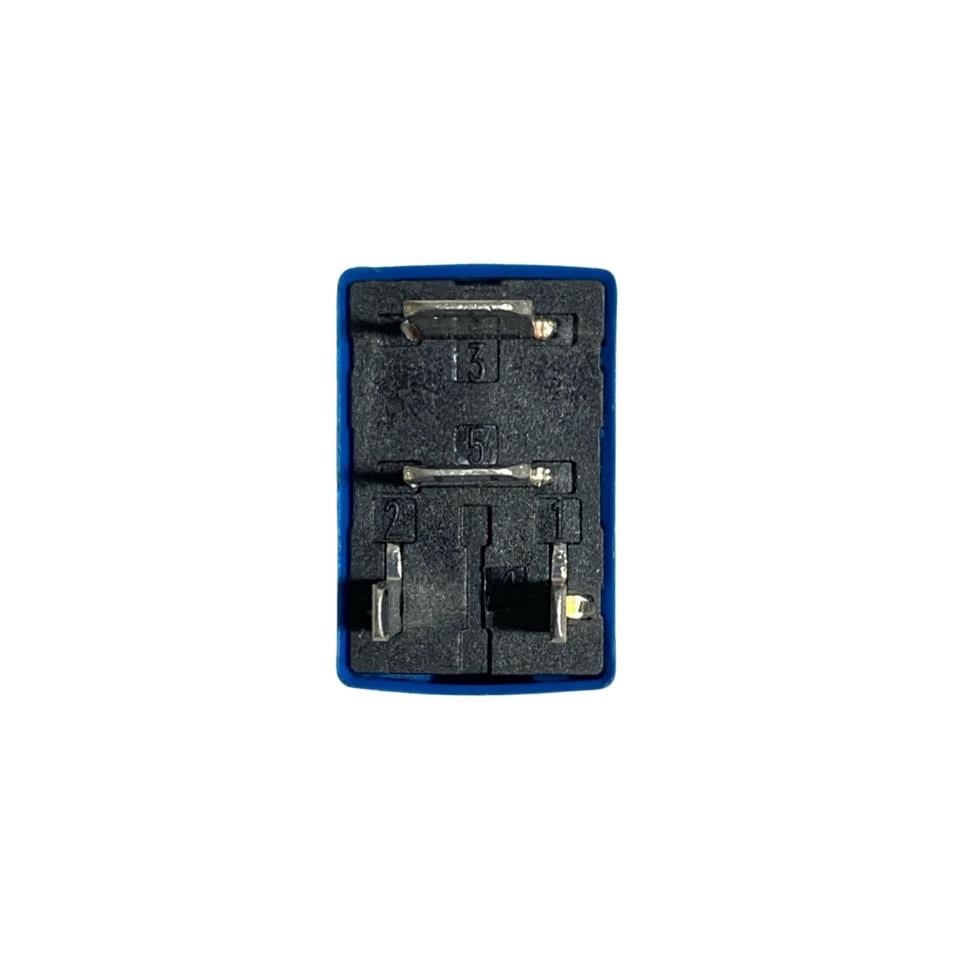 12V RÖLE 4 UÇLU MİKRO (MAVİ) (3-5-1-2) OEM