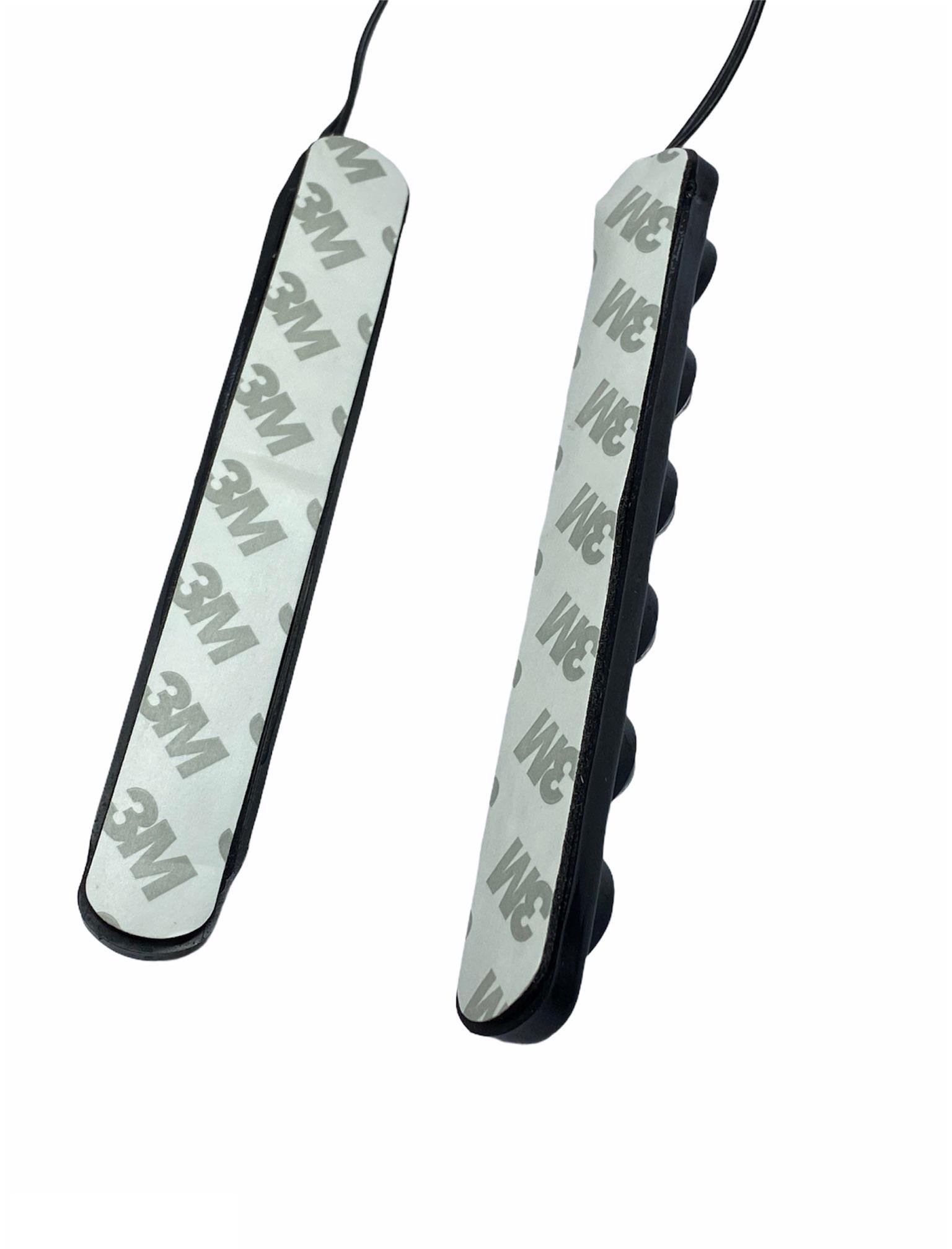 12V GÜNDÜZ SÜRÜŞ ESNEK TİP 6 LEDLİ (MERCEKLİ) (129*19) (2 AD)