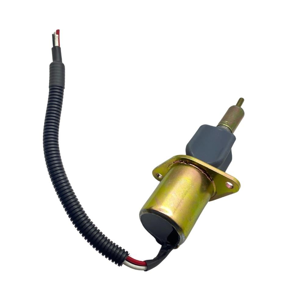 24V STOP SELENOİDİ (KULAKLI) (MAFSALLI) CUMMINS MOTOR