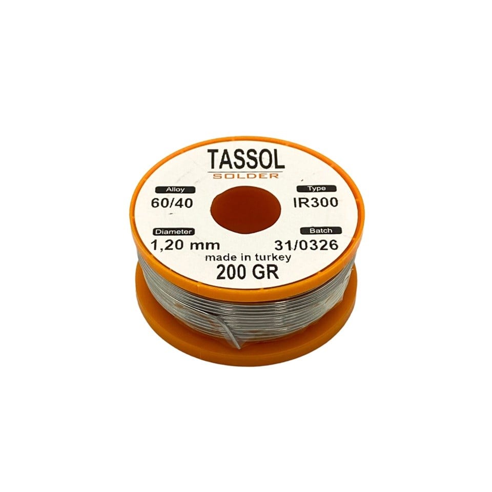 LEHİM TELİ 1.2 MM (60 KALAY/40 KURŞUN) 200 GR
